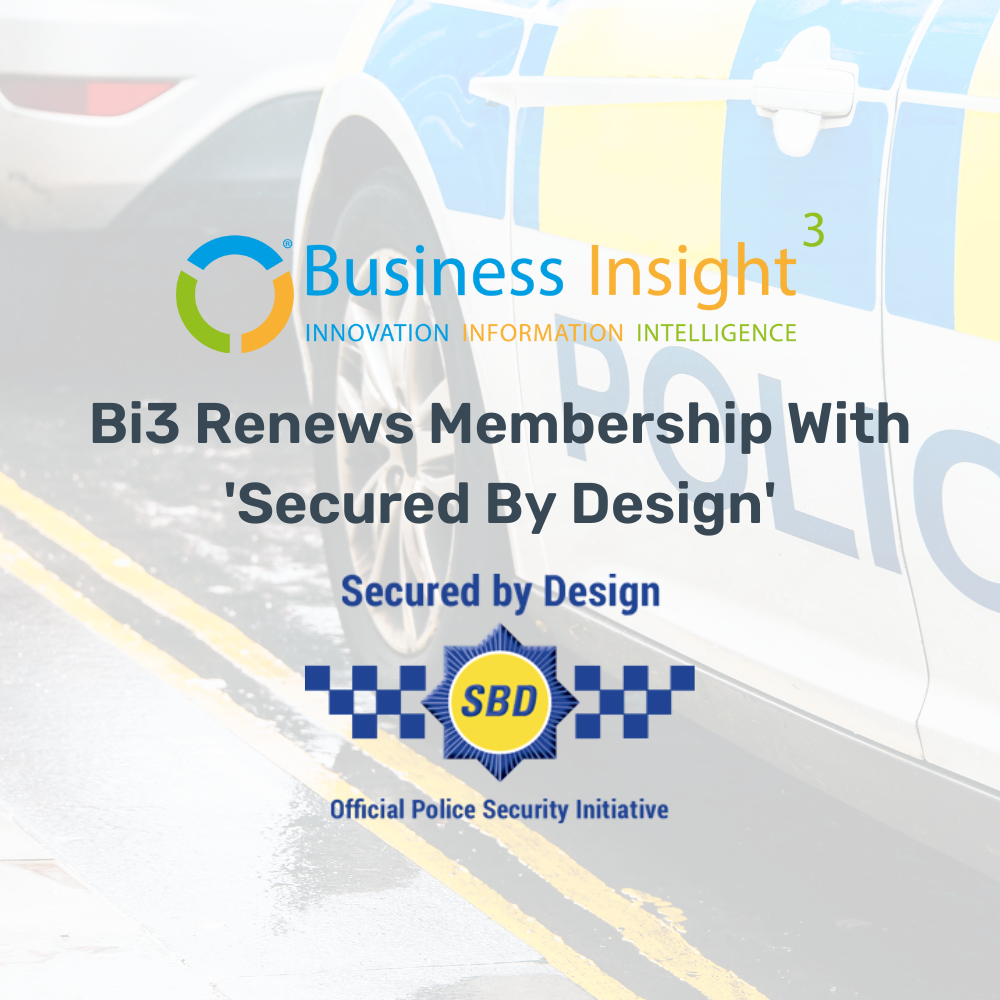 Bi3 Renews Membership with ‘Secured By Design’